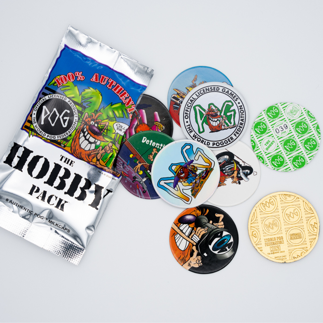 100 Authentic POG Games POG Hobby Box The World Pog Federation 100-authentic-pog-games-pog-hobby-box-the-world-pog-federation