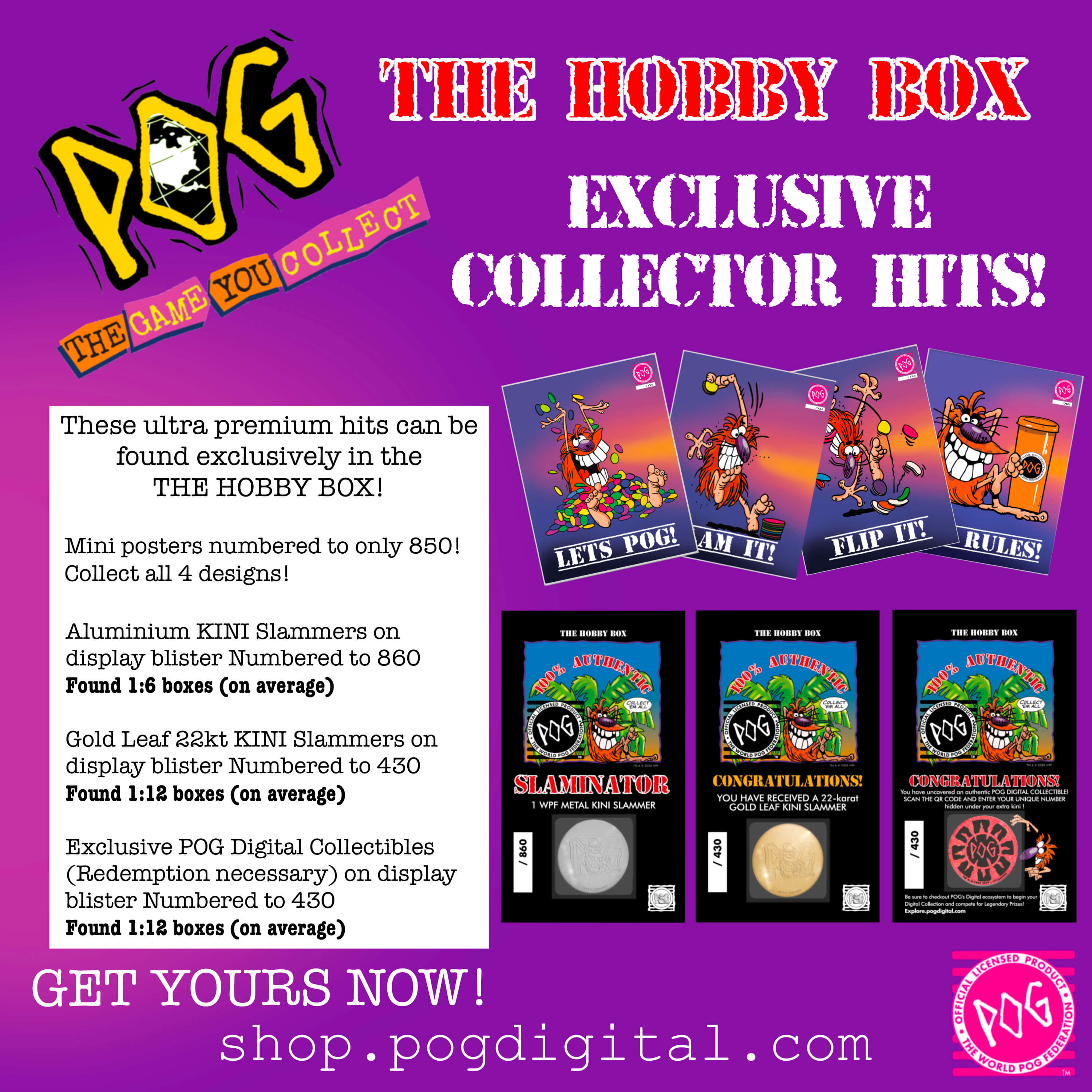 100% Authentic POG Games POG Hobby Box – The World Pog Federation ...
