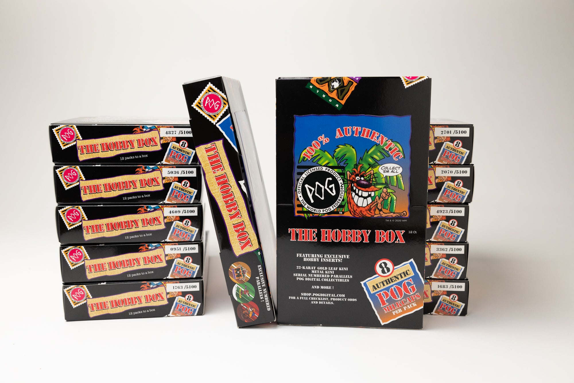 The Authentic POG™ 12 Hobby Boxes Case